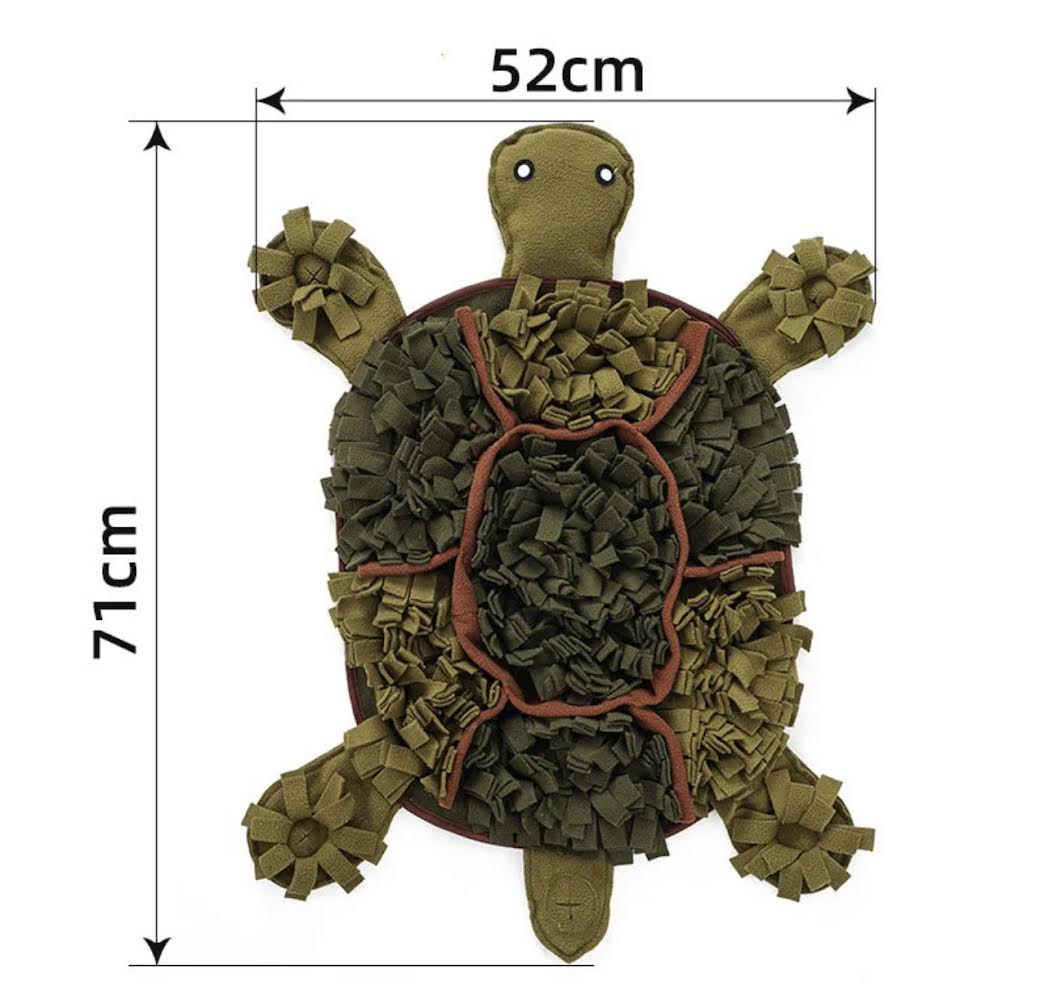 Turtle Dog Snuffle Mat