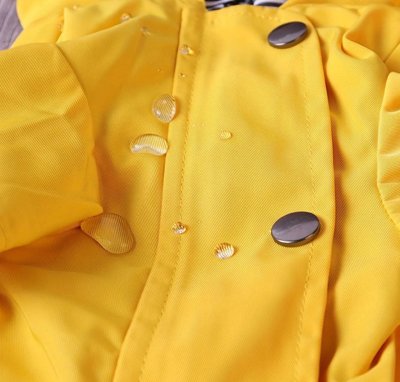 Dog Rain Coat - Yellow