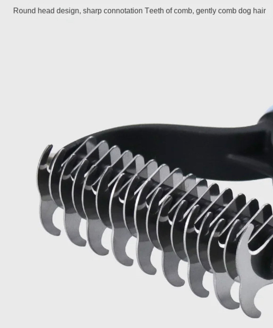 Double sided Deshedding Brush